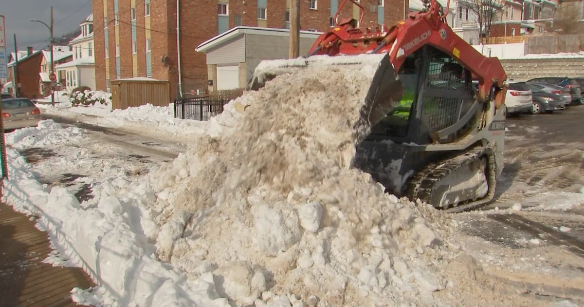 Sharpsburg working with small crews as their usual contractors remove snow in Pittsburgh