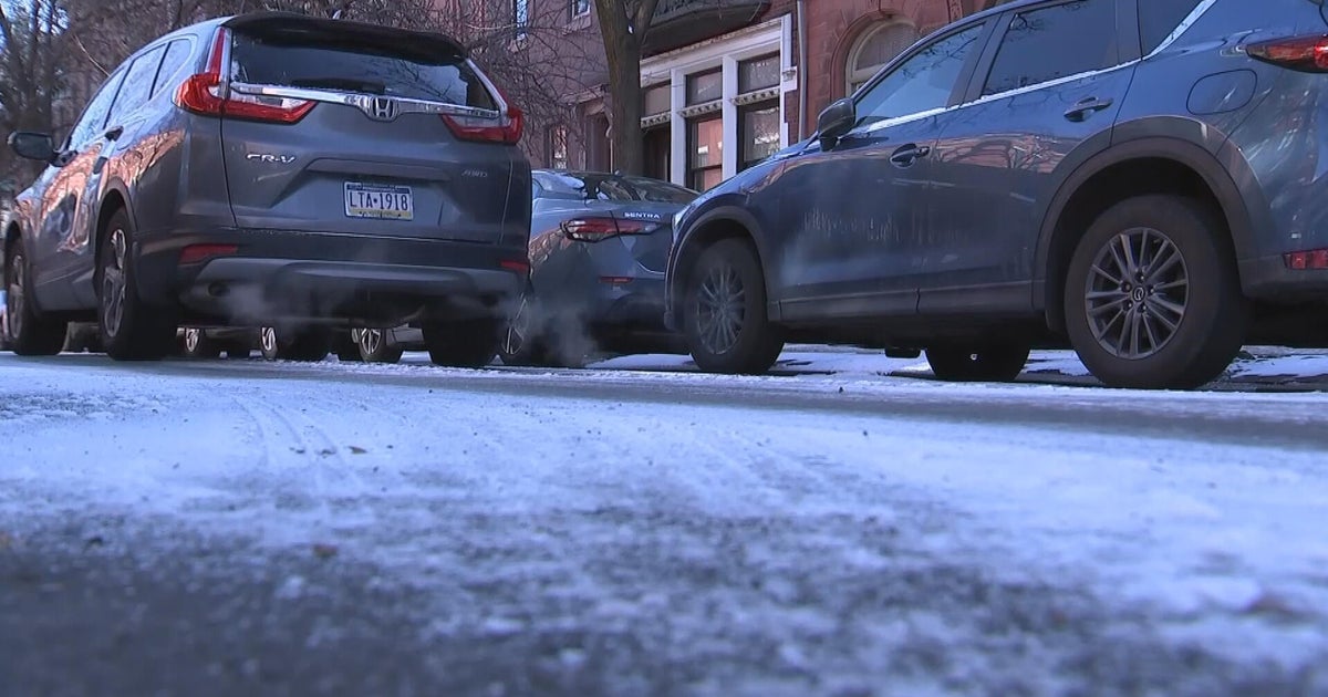 Driver among 3 injured in Philadelphia crash after losing control of car due to snow, ice, police say