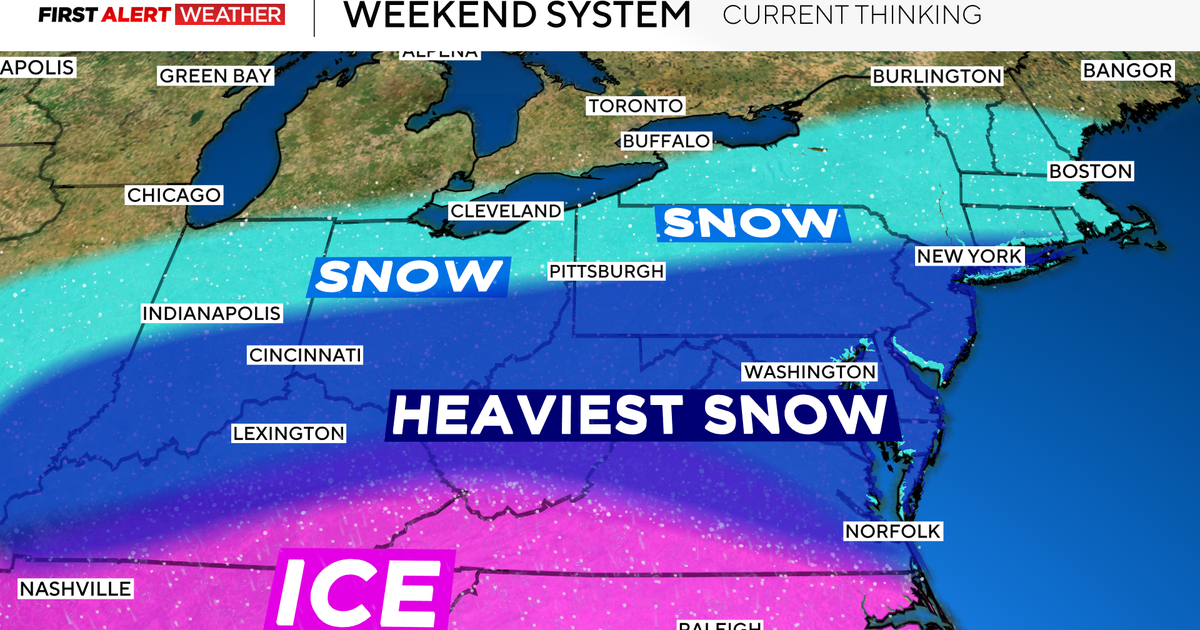 How much snow will Pittsburgh get this weekend? It's too early to tell, meteorologists say.