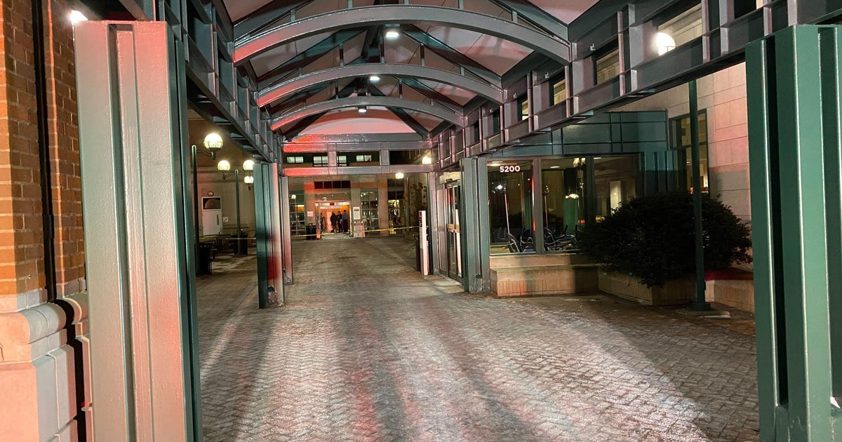 Minivan slams through the side of UPMC Shadyside Hospital medical building