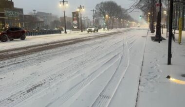 How much snow has fallen today? Totals around Philadelphia and the Delaware Valley