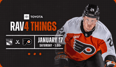RAV4 Things: Flyers vs. Rangers