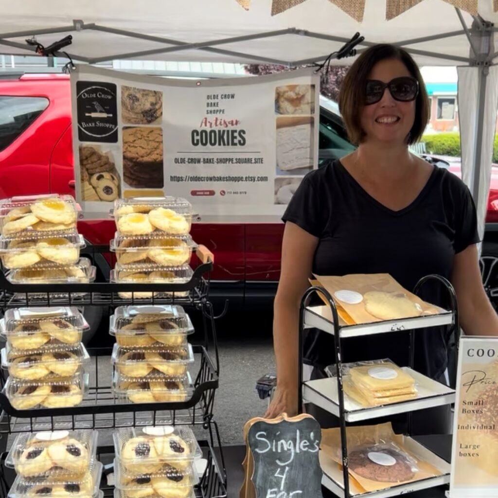 Olde Crow Bake Shoppe creates handcrafted cookies at West Reading Farmers Market