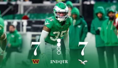 Commanders vs. Eagles Live Updates