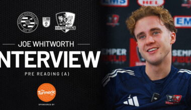 Joe Whitworth looks ahead to Reading (A)