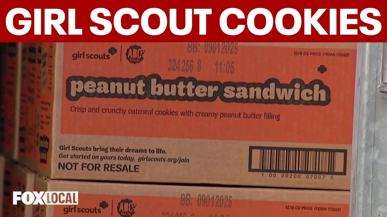 Girl Scout cookie season begins with massive delivery in Valley Forge