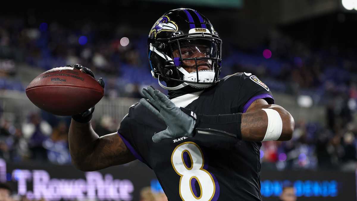 Ravens QB Lamar Jackson says he's playing Sunday at Pittsburgh