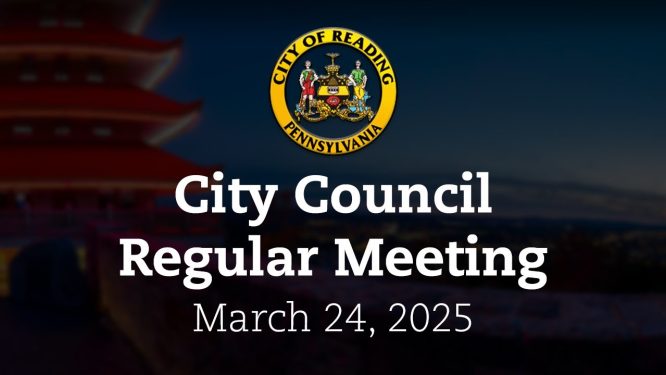 City Council Meeting 3/24/25 | City of Reading, PA