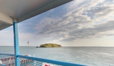 A view of Mouse Island from a ferry. (Google Maps)