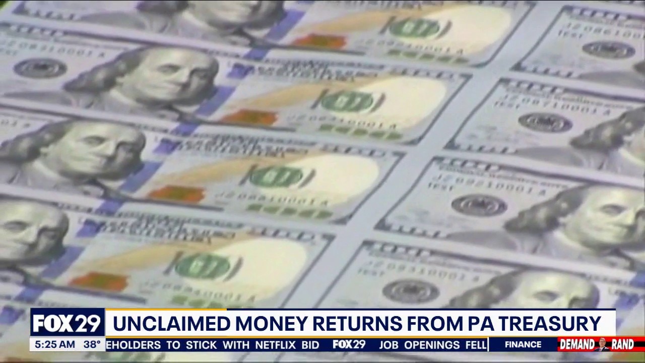 Here's how Pennsylvania residents can check to see if they're owed unclaimed money