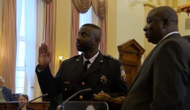 Man makes history as youngest ever Delco sheriff sworn in – NBC10 Philadelphia