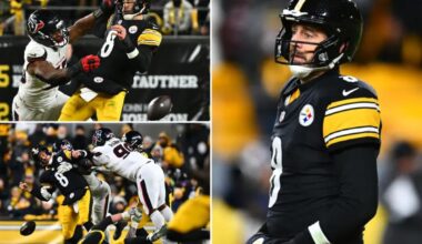 Aaron Rodgers battered by Texans in loss as retirement question looms