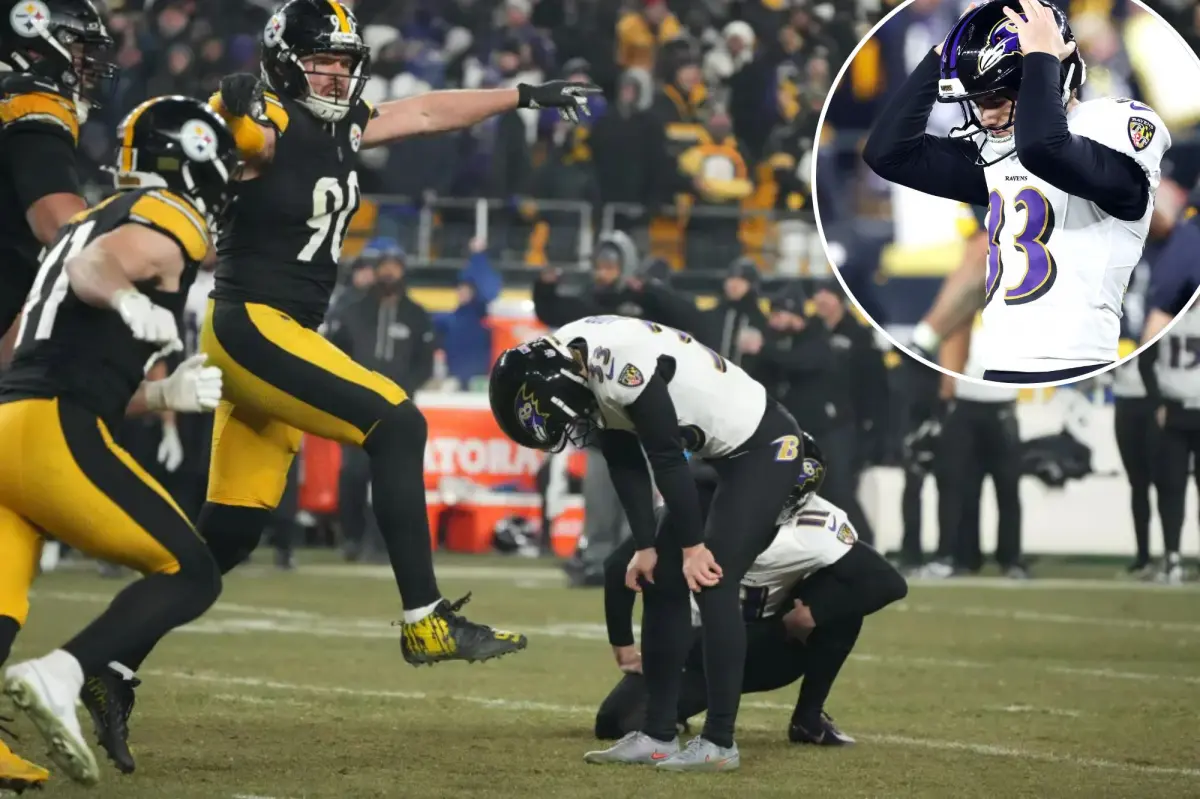 Steelers win AFC North after Ravens miss field goal in final seconds to end instant classic