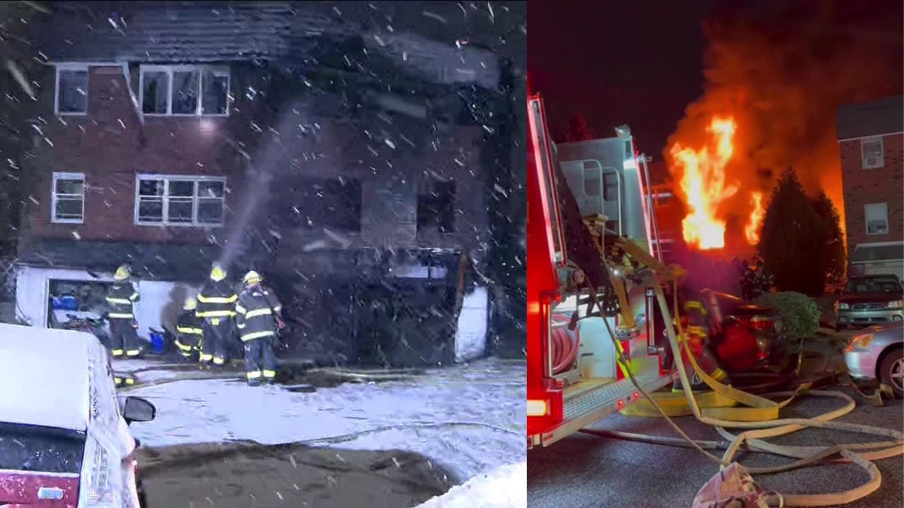 Fire rips through Philadelphia home on New Year's Eve leaving 4 hurt