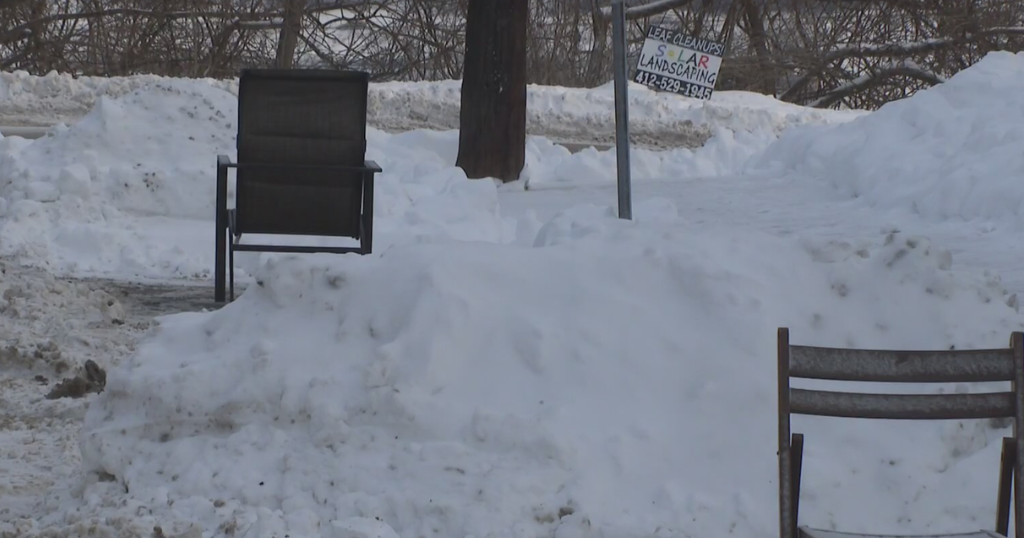 "Respect the chair:" After Pittsburgh's record-setting snowfall, residents break out the parking chairs