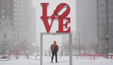 Philadelphia snow: Photos from 2026’s first major storm