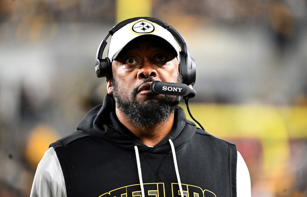 Pittsburgh Steelers head coach Mike Tomlin.