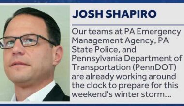 Pennsylvania leaders preparing for upcoming winter storm