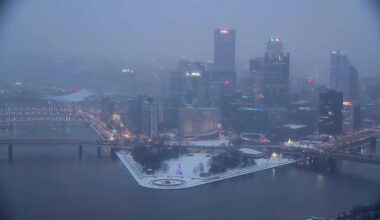 Pittsburgh launches winter weather operations for New Year's