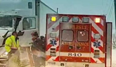 Pa. baby delivered in tractor-trailer during snowstorm