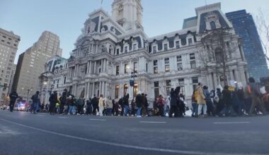 Philadelphia protesters rally at City Hall, joining nationwide strike against ICE