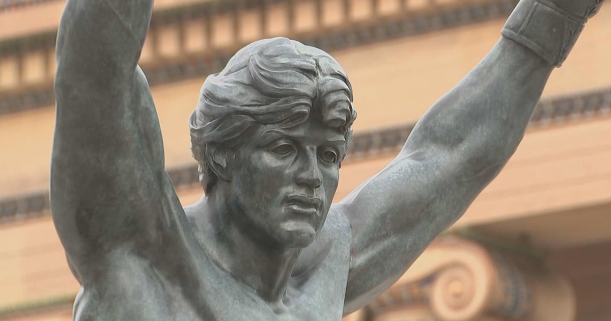 Iconic Rocky statue gets permanent new home atop Philadelphia Art Museum steps