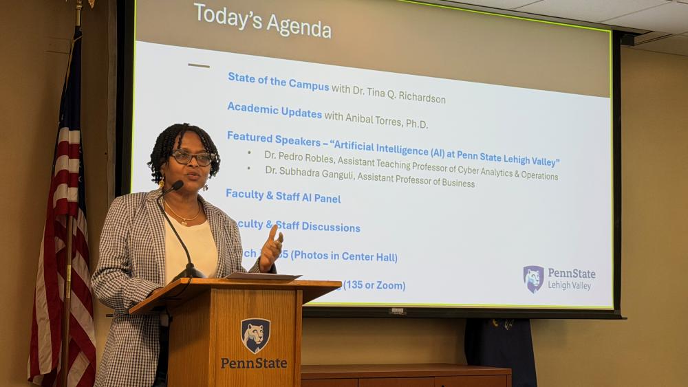 Penn State Lehigh Valley advances career readiness, AI leadership and growth