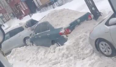 Philadelphia snowplow driver records himself intentionally dumping piles of snow on cars in video