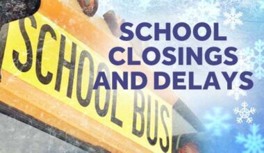 Pennsylvania school closings and delays
