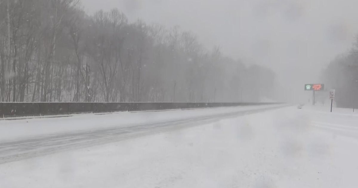 How are the road around Pittsburgh? Checking the conditions after massive snowstorm