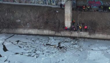 Diver details rescue operation after vehicle goes off Parkway East into Monongahela River