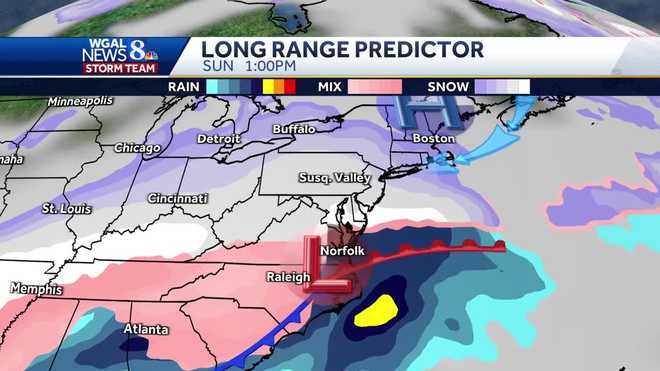 A significant winter storm will impact South-Central Pennsylvania starting Sunday, with most areas likely to see more than six inches of snow and many locations expecting a foot or more.