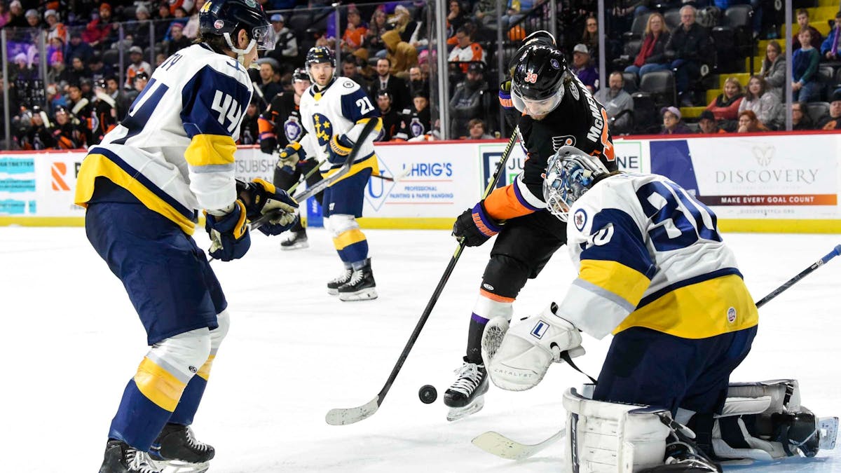 RECAP | Admirals Third Period Comeback Falls Short in Reading