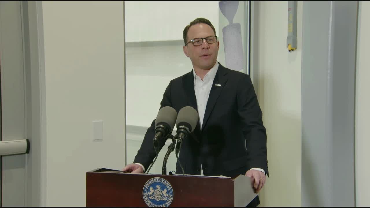 Gov. Josh Shapiro on arson attack at Harrisburg home