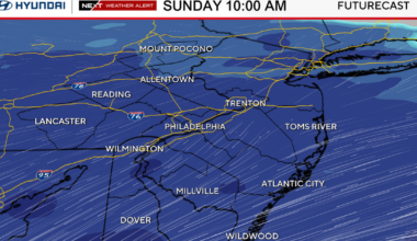 Some sun Friday in Philadelphia region before temps drop and snow arrives this weekend. Here's the forecast.