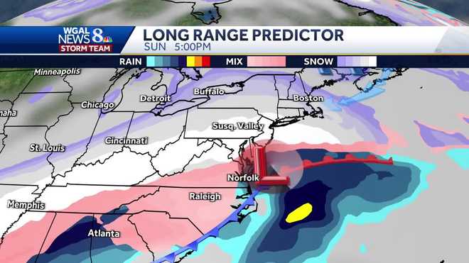 A significant winter storm will impact South-Central Pennsylvania starting Sunday, with most areas likely to see more than six inches of snow and many locations expecting a foot or more.