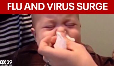 Cold and flu symptoms keep Pennsylvania hospitals busy despite drop in flu cases