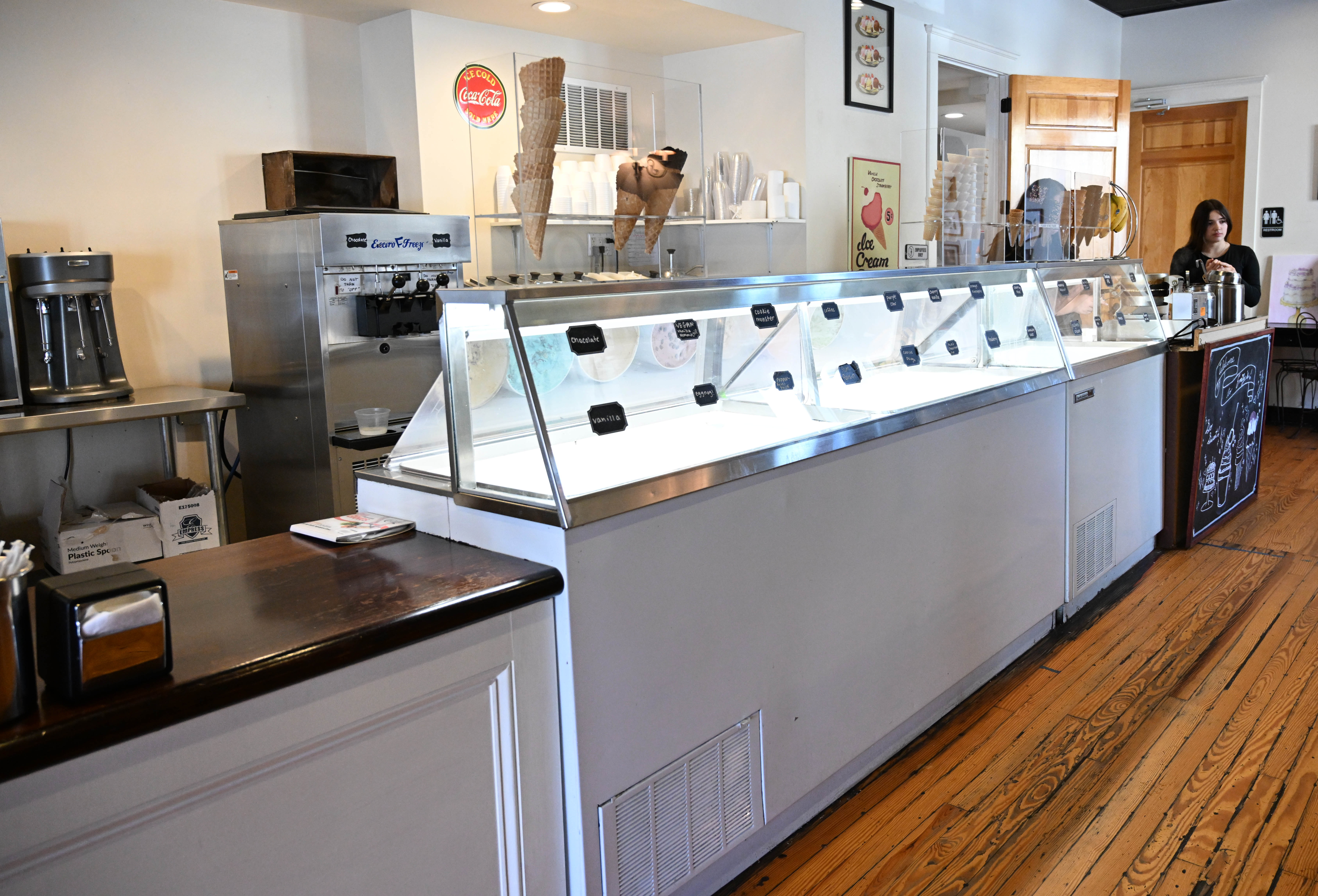 Emily’s Ice Cream, on Thursday, Jan. 1, 2026, in Nazareth....