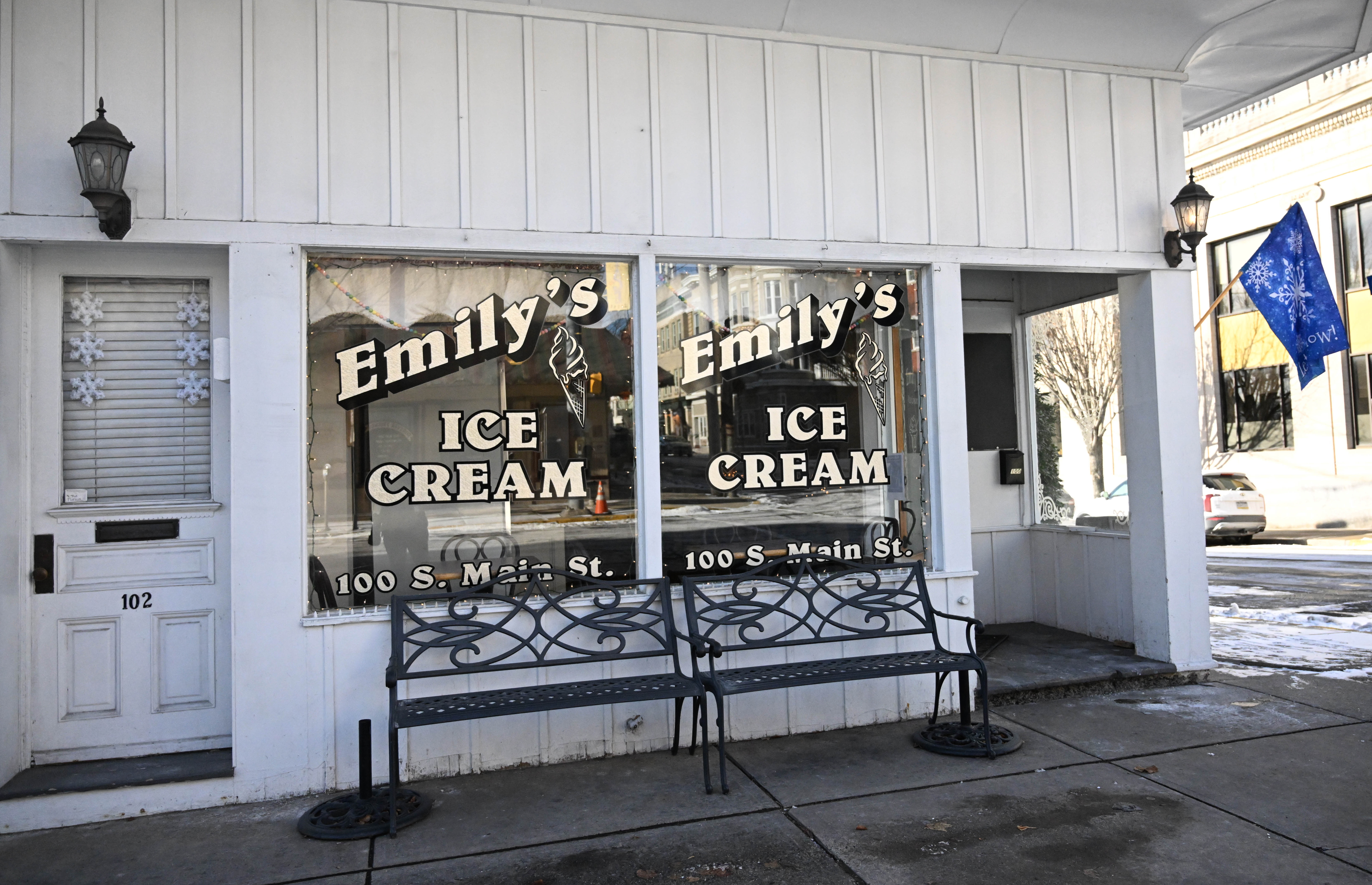 Emily’s Ice Cream, on Thursday, Jan. 1, 2026, in Nazareth....