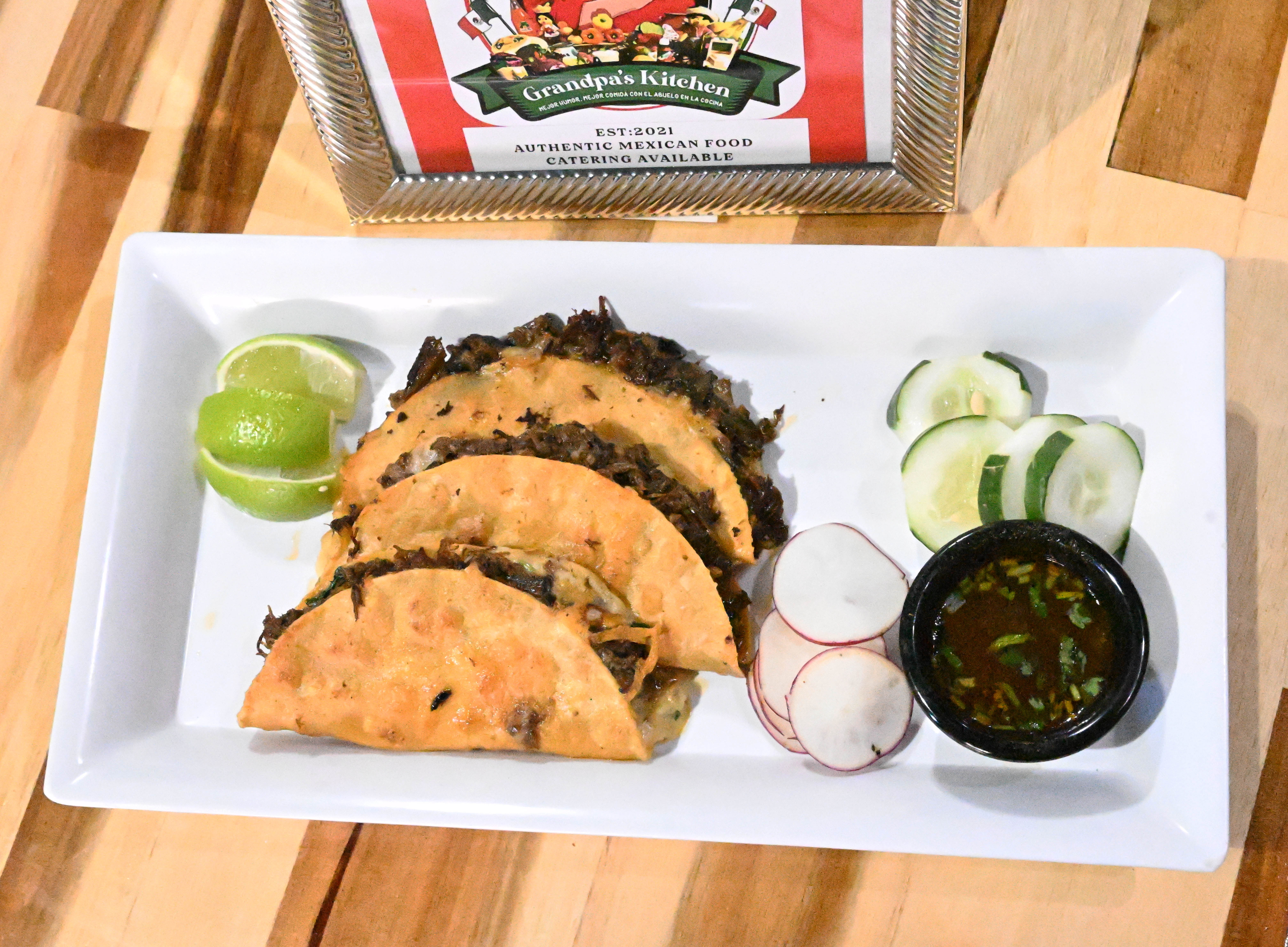 Birria tacos are the most popular dish Thursday, Jan. 8,...