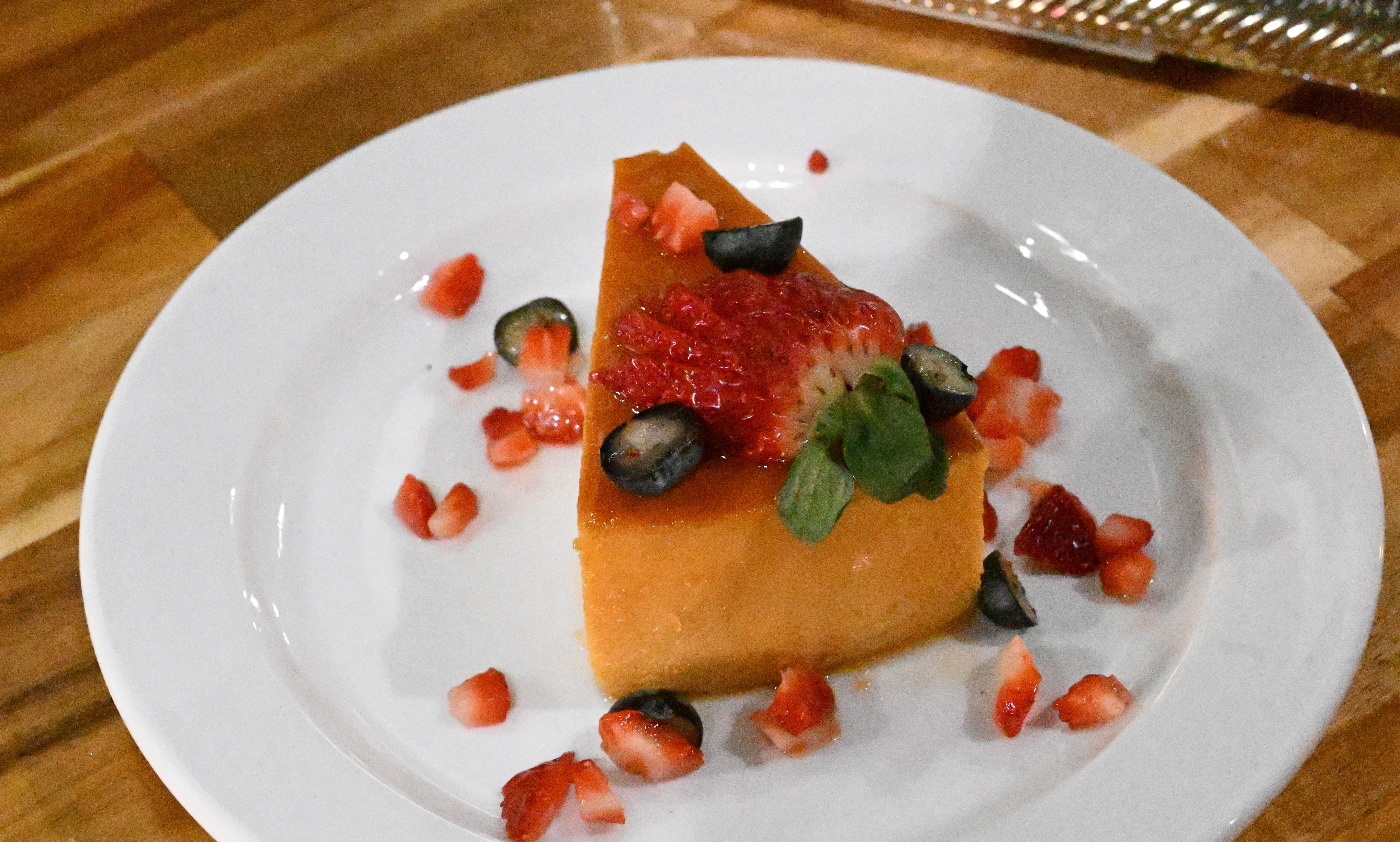 Flan is on the menu Thursday, Jan. 8, 2026, at...
