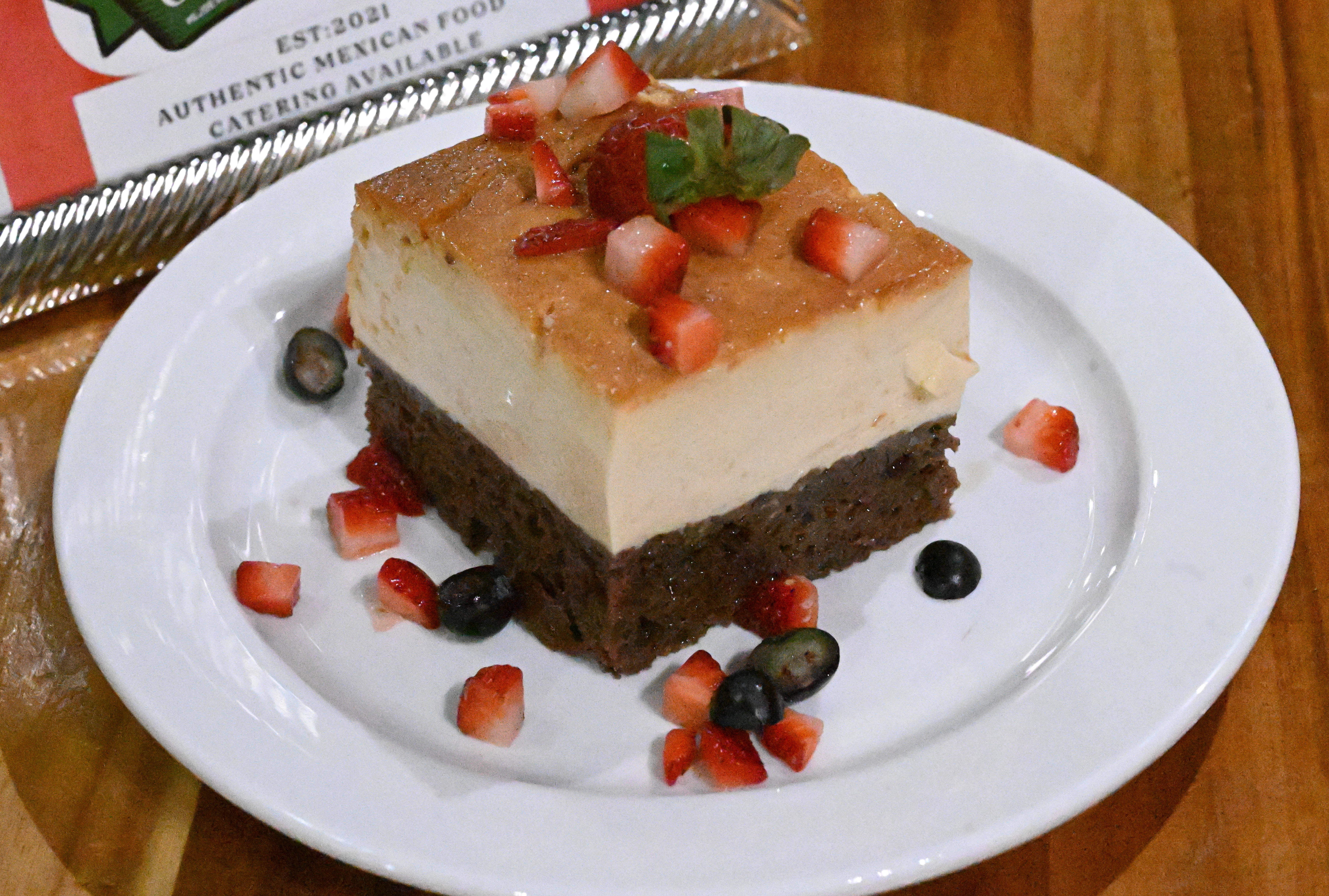 Chocolate flan is on the menu Thursday, Jan. 8, 2026,...