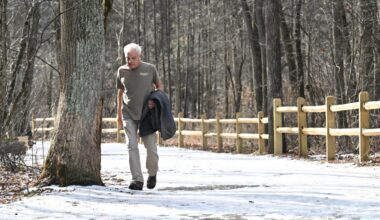 People get outside in warmer temperatures