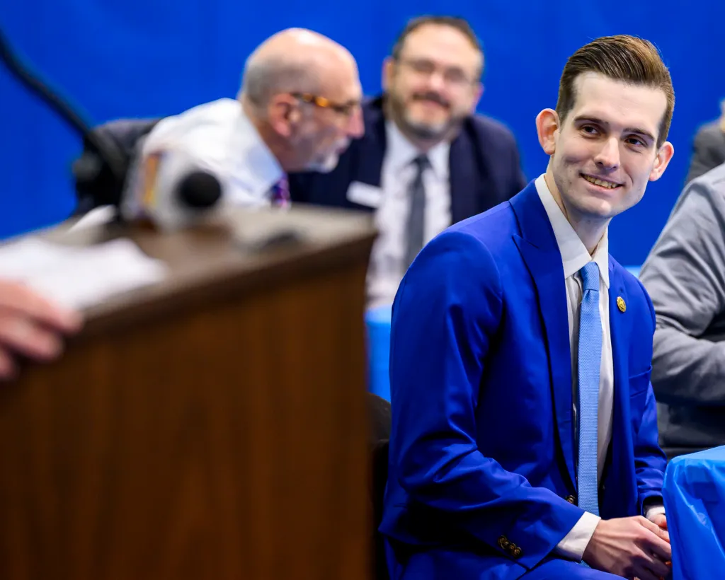 Josh Siegel sworn in as Lehigh County executive