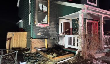 Avocado tree warming apparatus catching fire spread to Erie home