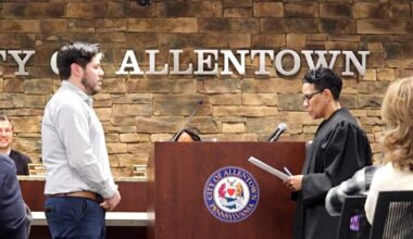 Mayor, Allentown City Council members sworn in