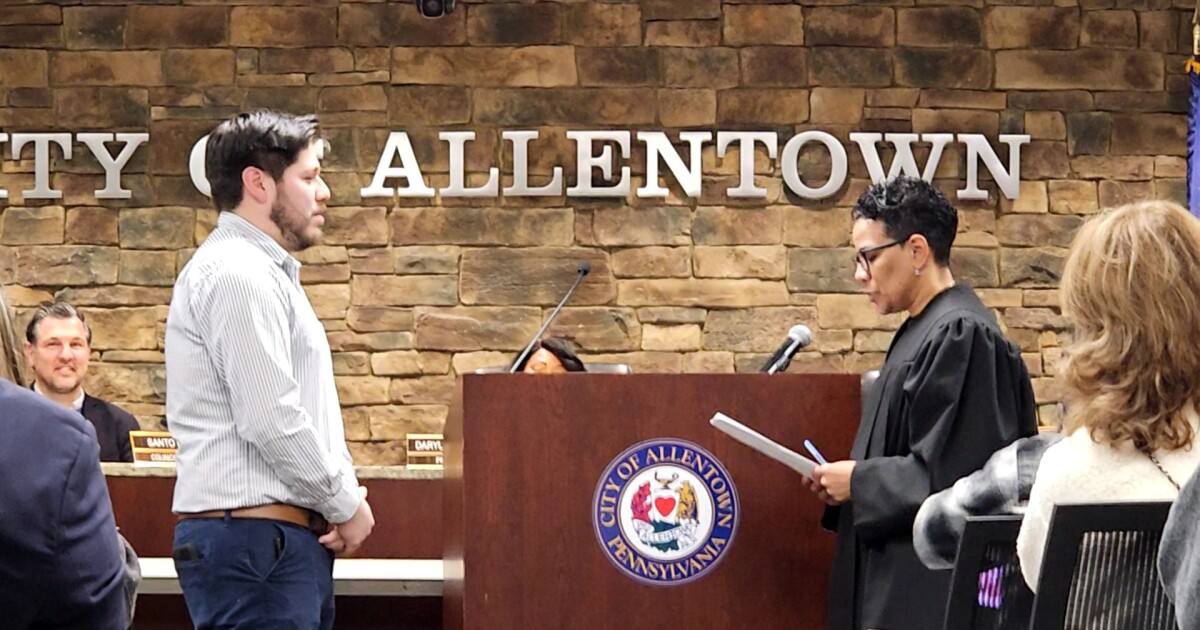 Mayor, Allentown City Council members sworn in