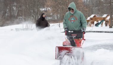 Shovel today, shiver for days to come