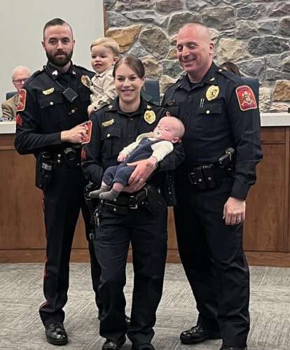 South Whitehall Commissioners honor officers, table data center tree clearing – Lehigh Valley Press