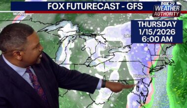 Philadelphia weather: Wintry mix overnight Wednesday may create slippery morning commute
